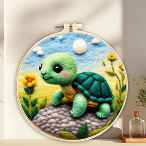 Nadelfilzen Needle Felting - Babyschildkröte