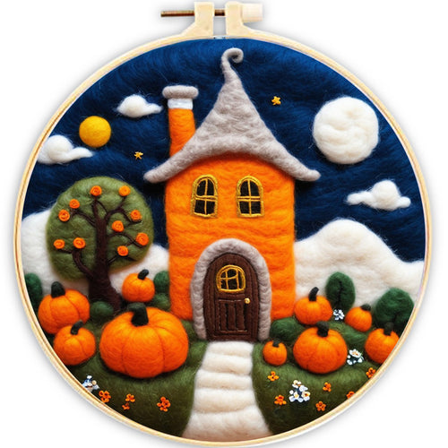 Nadelfilzen Needle Felting - Hexenhaus