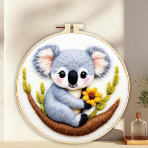 Nadelfilzen Needle Felting - Niedlicher Koala