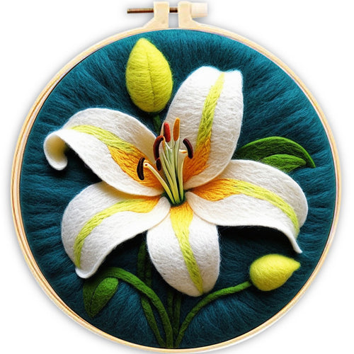Nadelfilzen Needle Felting - Sonnenblumenblüte