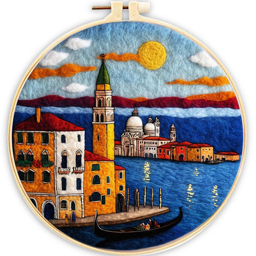 Nadelfilzen Needle Felting - Ein Tag in Venedig