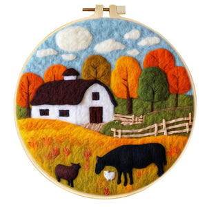 Nadelfilzen Needle Felting - Tiere auf dem Bauernhof