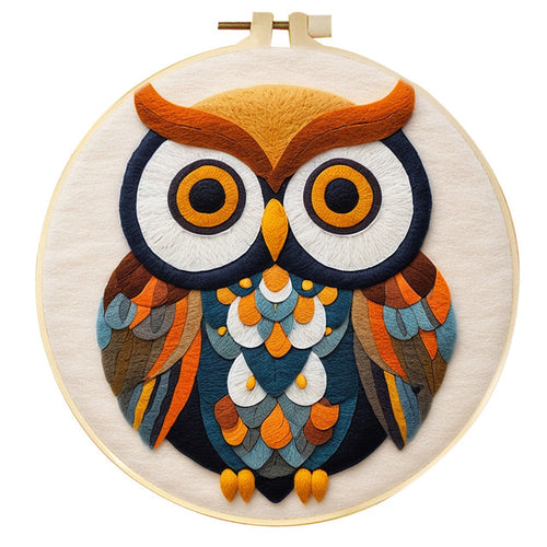 Nadelfilzen Needle Felting - Wunderschöne Eule