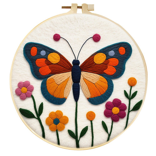 Nadelfilzen Needle Felting - Wunderschöner Schmetterling