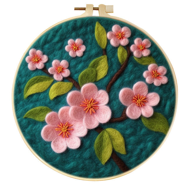 Nadelfilzen Needle Felting - Kirschblütenzweig