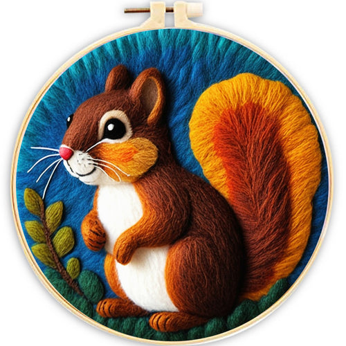 Nadelfilzen Needle Felting - Eichhörnchen