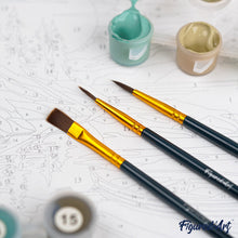 Laden Sie das Bild in den Galerie-Viewer, Mini Malen nach Zahlen mit Rahmen - Tropisches Faultier