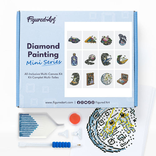 Mini Serie Diamond Painting - Astronauten