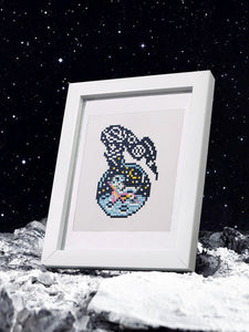 Mini Serie Diamond Painting - Astronauten