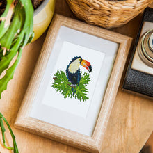 Laden Sie das Bild in den Galerie-Viewer, Mini Serie Diamond Painting - Buntes Vogelparadies