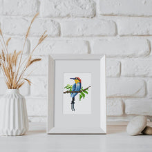 Laden Sie das Bild in den Galerie-Viewer, Mini Serie Diamond Painting - Buntes Vogelparadies