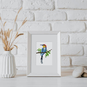 Mini Serie Diamond Painting - Buntes Vogelparadies