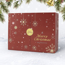 Laden Sie das Bild in den Galerie-Viewer, Malen nach Zahlen Adventskalender 2025 - Frohe Weihnachten (Rot - 12 Türchen)