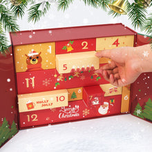Laden Sie das Bild in den Galerie-Viewer, Malen nach Zahlen Adventskalender 2025 - Fröhlich &amp; Festlich (Rot - 12 Türchen)