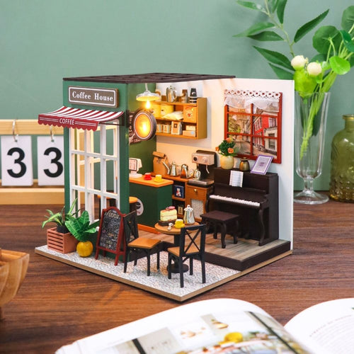 Miniaturhaus - Nachmittagskaffee