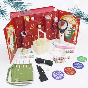 Diamond Painting Adventskalender 2025 - 12 Tage Weihnachtsfreude Figured'Art