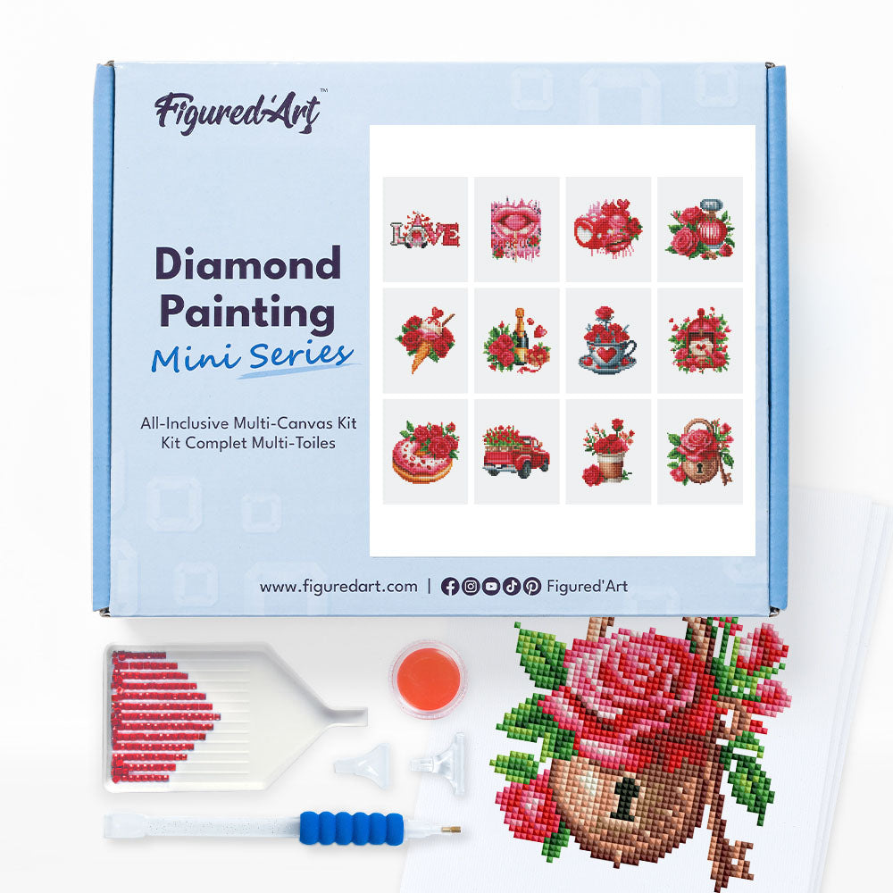 Mini Serie Diamond Painting - Romantischer Valentinstag