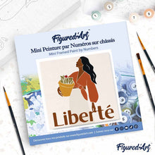 Laden Sie das Bild in den Galerie-Viewer, Mini Malen nach Zahlen mit Rahmen - Freiheit