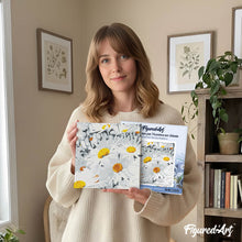 Laden Sie das Bild in den Galerie-Viewer, Mini Malen nach Zahlen mit Rahmen - Hübsche Gänseblümchen