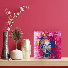 Laden Sie das Bild in den Galerie-Viewer, Mini Malen nach Zahlen mit Rahmen - Kostbarer Buddha