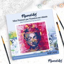 Laden Sie das Bild in den Galerie-Viewer, Mini Malen nach Zahlen mit Rahmen - Kostbarer Buddha