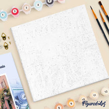 Laden Sie das Bild in den Galerie-Viewer, Mini Malen nach Zahlen mit Rahmen - Reiseplakat Paris