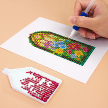 Laden Sie das Bild in den Galerie-Viewer, Mini Diamond Painting 15x20 cm (6 Stück) - Flora und Getopft