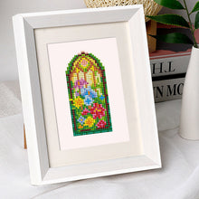 Laden Sie das Bild in den Galerie-Viewer, Mini Diamond Painting 15x20 cm (6 Stück) - Flora und Getopft