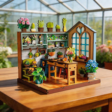 Laden Sie das Bild in den Galerie-Viewer, Miniaturhaus - Ecke des Blumenladens Figured'Art