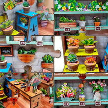 Laden Sie das Bild in den Galerie-Viewer, Miniaturhaus - Ecke des Blumenladens