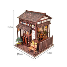Laden Sie das Bild in den Galerie-Viewer, Miniaturhaus - Kirschblüten Tee Pavillon