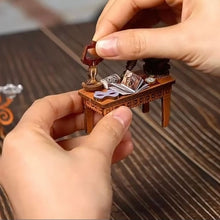 Laden Sie das Bild in den Galerie-Viewer, Book Nook - Katzenangelegenheiten Büro