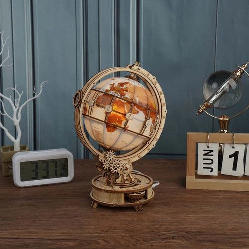 3D Puzzle - Leuchtender Globus