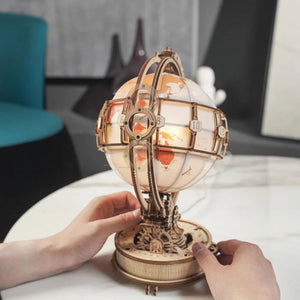 3D Puzzle - Leuchtender Globus