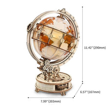 Laden Sie das Bild in den Galerie-Viewer, 3D Puzzle - Leuchtender Globus