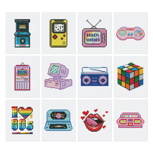Mini Serie Diamond Painting - Retro-Gaming und Popkultur