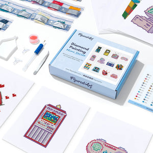 Mini Serie Diamond Painting - Retro-Gaming und Popkultur