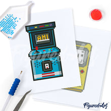 Laden Sie das Bild in den Galerie-Viewer, Mini Serie Diamond Painting - Retro-Gaming und Popkultur