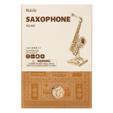 Laden Sie das Bild in den Galerie-Viewer, 3D Puzzle - Saxophon