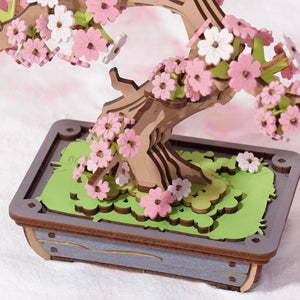 3D Puzzle - Sakura-Bonsai