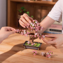 Laden Sie das Bild in den Galerie-Viewer, 3D Puzzle - Sakura-Bonsai