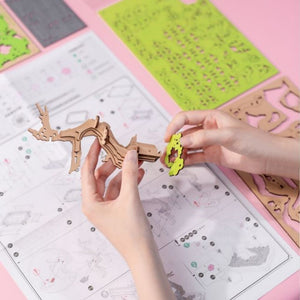 3D Puzzle - Sakura-Bonsai