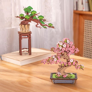 3D Puzzle - Sakura-Bonsai