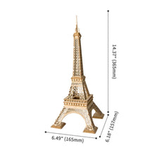 Laden Sie das Bild in den Galerie-Viewer, 3D Puzzle - Eiffelturm