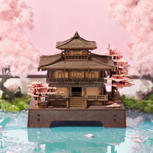 Laden Sie das Bild in den Galerie-Viewer, 3D Puzzle - Sakura-Pavillon Figured'Art