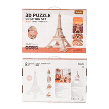 Laden Sie das Bild in den Galerie-Viewer, 3D Puzzle - Eiffelturm Plus