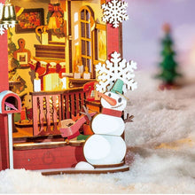 Laden Sie das Bild in den Galerie-Viewer, Book Nook - Weihnachtsinzenario