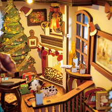 Laden Sie das Bild in den Galerie-Viewer, Book Nook - Weihnachtsinzenario