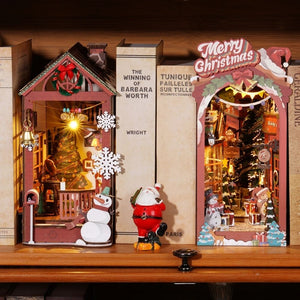 Book Nook - Weihnachtsinzenario