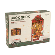 Laden Sie das Bild in den Galerie-Viewer, Book Nook - Weihnachtsinzenario
